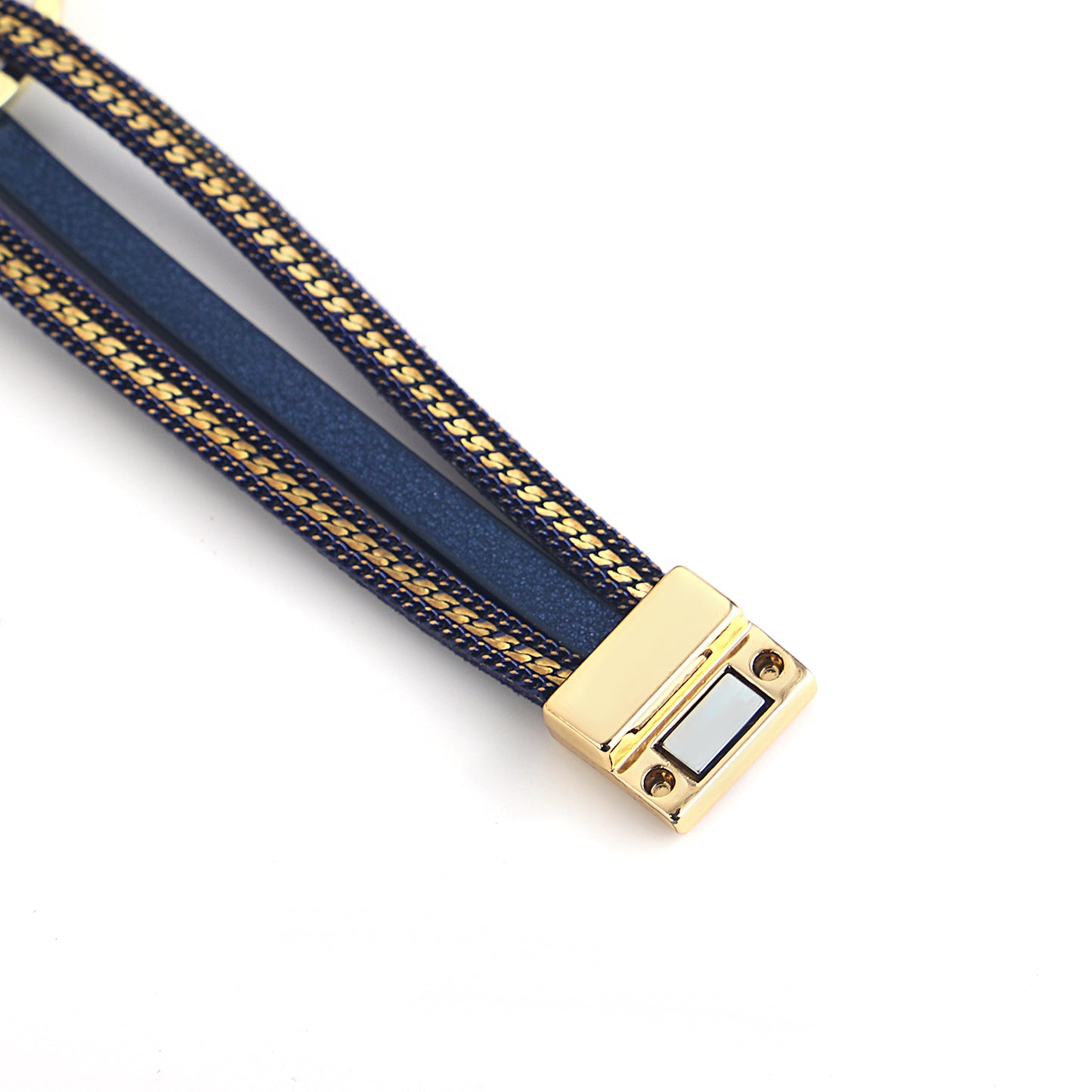 Bracelets en Cuir Croix Dorée⎮Summer & Chic