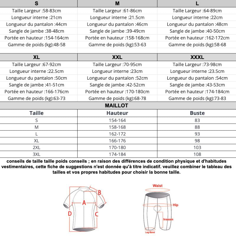 Ensemble cyclisme pour femmes tout noir, offrant protection UV, séchage rapide et une élégance sophistiquée.
