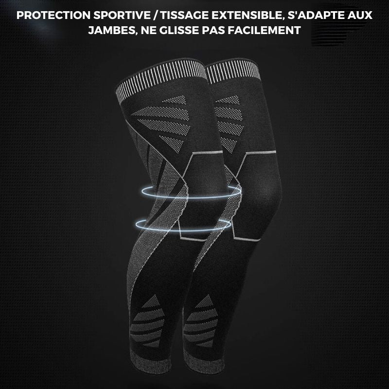 Genouillère de Compression pour le Sport - Soutien et Confort.