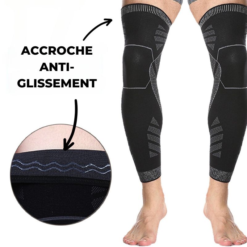 Genouillère de Compression pour le Sport - Soutien et Confort.