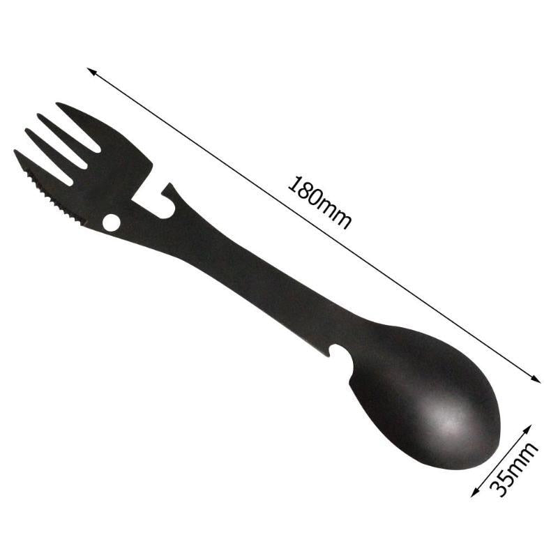 Mesure et Taille de la CUITOCHETTE 6-en-1 - Outil de survie multifonctionnel pour le camping et les activités de plein air.