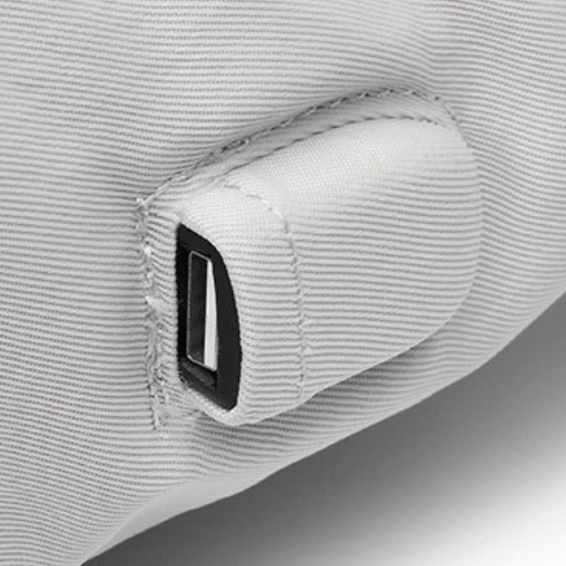 Sac à bandoulière en Tissu Oxford pour femme, idéal pour le voyage et le lifestyle, avec grand espace de rangement pour ordinateur portable de 15,6 pouces collection Bagages & Organisation de la boutique petites Aventures couleur gris