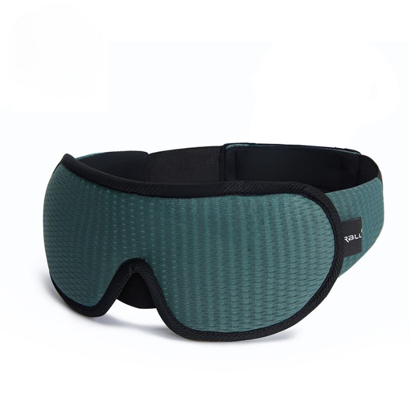 Masque de sommeil 3D Confort Voyage de couleur vert de la boutique Petites Aventures Yeux Sommeil réparateur Conception ergonomique Léger Respirant