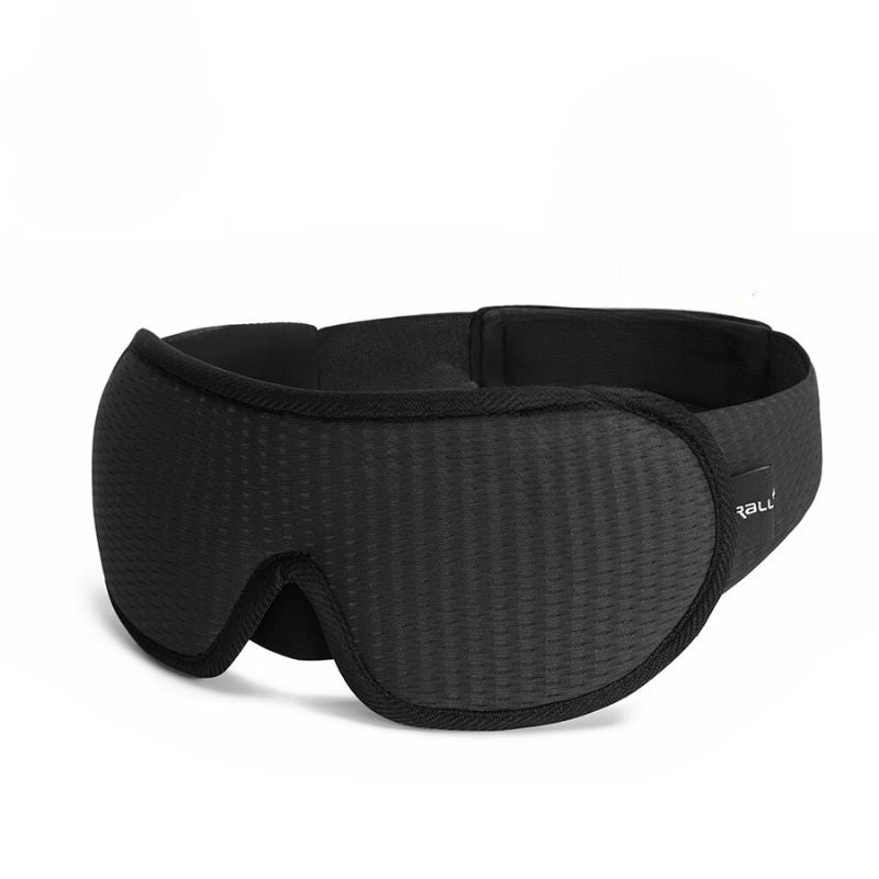 Masque de sommeil 3D Confort Voyage de couleur noir de la boutique Petites Aventures Yeux Sommeil réparateur Conception ergonomique Léger Respirant