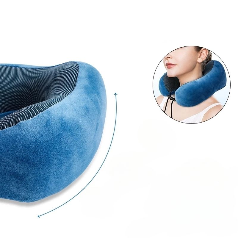 Kit oreiller de voyage plus masque et boules Quies⎮Aides au sommeil