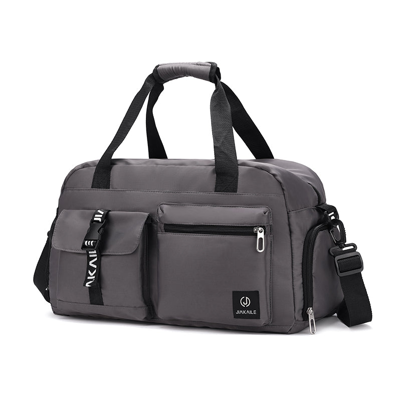 Sac Gris de la collection bagage voyage de la boutique Petites Aventures Sac de voyage Sac de sport Sac polyvalent Grande capacité Sac à main Sac à bandoulière Accessoires de voyage Accessoires de sport Sac de voyage mixte Sac de sport mixte
