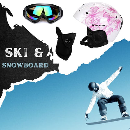 Certification CE EN1077 du Casque Ski Femme Blanc Floral – Sécurité garantie