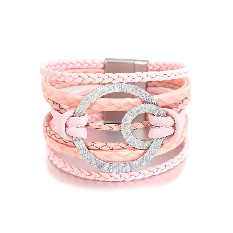 Bracelets en Cuir Tressé Multicouches⎮Summer & Chic