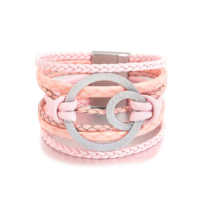Bracelets en Cuir Tressé Multicouches⎮Summer & Chic