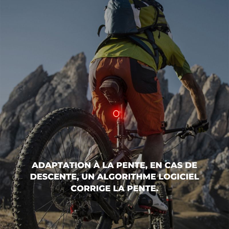 Feu arrière de vélo intelligent offrant une visibilité optimale, une autonomie prolongée et une technologie avancée pour une sécurité maximale sur la route.