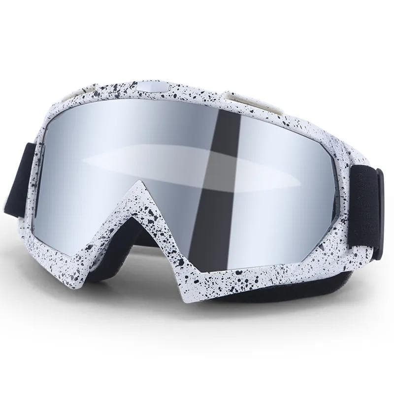 Lunettes de Ski Anti-Buée avec Protection UV, Cadre en Résine PC, Confortable pour Tous, Idéales pour Sports d'Hiver et Activités en Plein Air