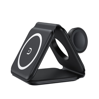 Chargeur sans fil 3 en 1, pliable et portable, pour une expérience de chargement simplifiée pour iPhone, Apple Watch et AirPods collection Gadgets & Techno de la boutique Petites Aventures