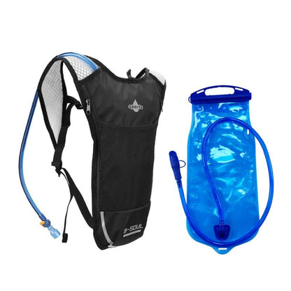 Sac à dos ultraléger avec poche à eau intégrée pour randonnée, cyclisme et activités en plein air collection Montagne & Randonnée de la boutique Petites Aventures de couleur Gris