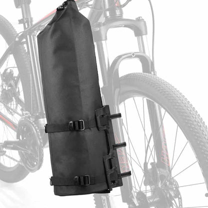 Image du Sac de Fourche de Vélo Étanche pour des balades à vélo sans souci. Accessoire de vélo, sacoche de guidon, rangement pour cyclistes, sac de cadre, équipement de cyclisme.