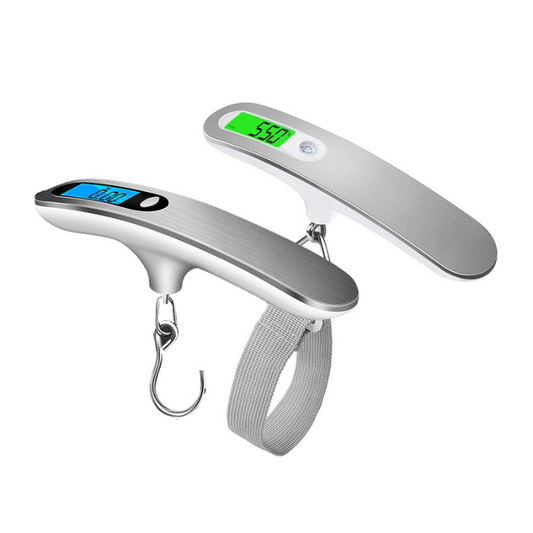 Balance numérique portable pour bagages avec écran LCD, idéale pour contrôler le poids de vos valises et éviter les surcoûts en voyage collection bagages & Organisations de la boutique Petites Aventures
