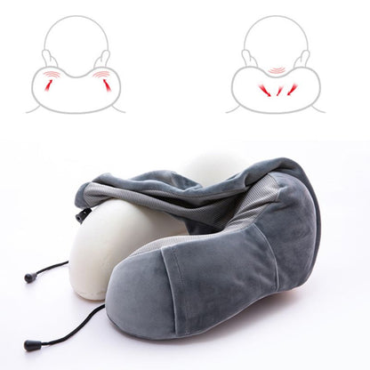 Oreiller de voyage avec tissu nettoyant Masque de nuit pour les yeux Kit de voyage confortable Ensemble oreiller et masque Accessoires de voyage Boules Quies collection confort voyage de la boutique Petites Aventures