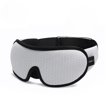 Masque de sommeil 3D Confort Voyage de couleur blanc de la boutique Petites Aventures Yeux Sommeil réparateur Conception ergonomique Léger Respirant