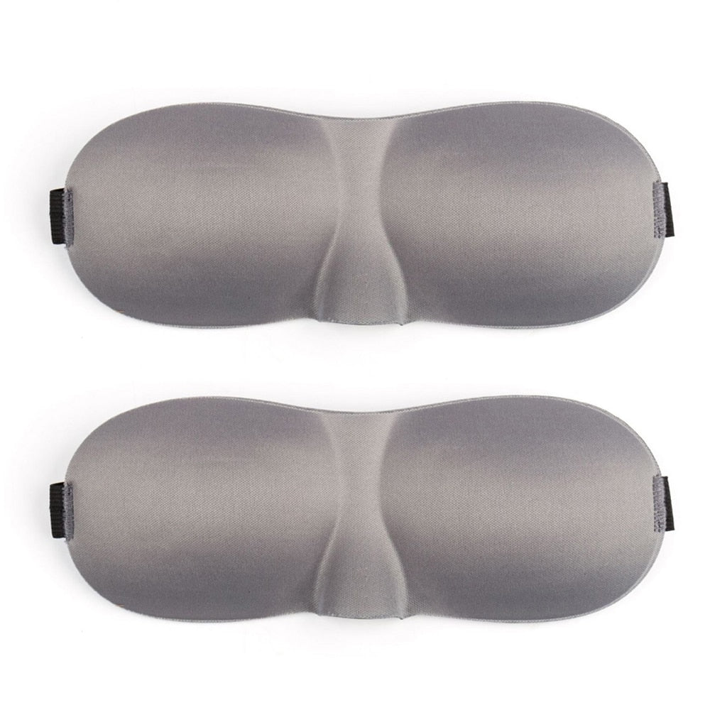 Masque de sommeil 3D en lot de 2 pour voyages Sommeil Repos Masque de sommeil doux Masque de sommeil 3D Lot de 2 masques de sommeil kit de voyage Confort Boutique Petites Aventures Beauté et bien-être. Bandeau pour les yeux accessoires de voyage Boutique Petites Aventures gris
