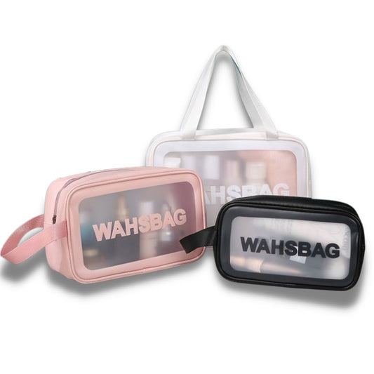 trousse toilette transparente 3 taille disponible Trousse de voyage imperméable sac maquillage étanche organisateur de voyage sac de lavage femmes collection en stock sur la boutique Petites Aventures